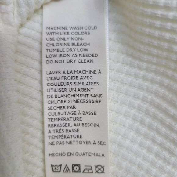 FREE PEOPLE What's Up Baby Cotton Waffle T-Shirt SIZE XSMALL‎ - Picture 8 of 11